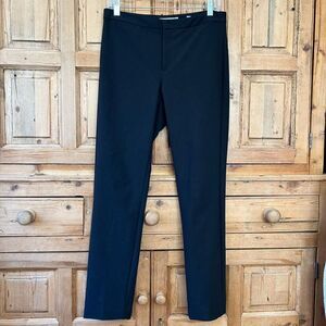 Vince Womens Size 6‎ Black Skinny Trouser Pants Slacks Slim Leg Office - Flawed